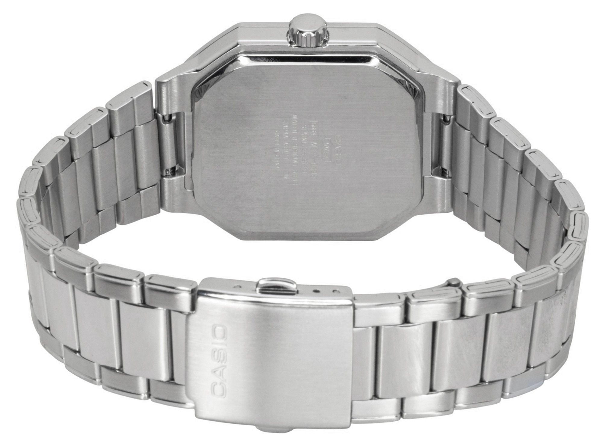 Casio Analog Stainless Steel Black Dial Quartz MTP-B195D-1AV Men's Watch