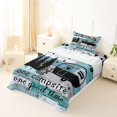 thumbnail image 5 of Erosebridal Rustic Cabin Camper Twin Sheet Sets,Camping Adventure Theme Bedding For Kids Boys 3-Piece, 5 of 6