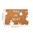 thumbnail image 2 of Halloween Thanksgiving Fall Harvest Coir Doormats, Multiple Sizes & Shapes Ghost Pumpkin Bat Welcome Front Door Mats, Non-Slip Outdoor Indoor Entryway Decor Floor Rugs, 2 of 6