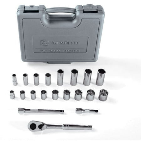 

John Deere SAE 3/8-inch Drive 20-piece Socket Set - TY25837