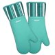 thumbnail image 1 of Alselo Manoplas De Silicona Para Horno Resistentes Al Calor, Guantes De Cocina Extralargos De 550 Grados, Agarraderas Para Ollas Con Impermeables Y Antideslizantes Para Hornear, Cocinar, Barbacoa, Mic, 1 of 5