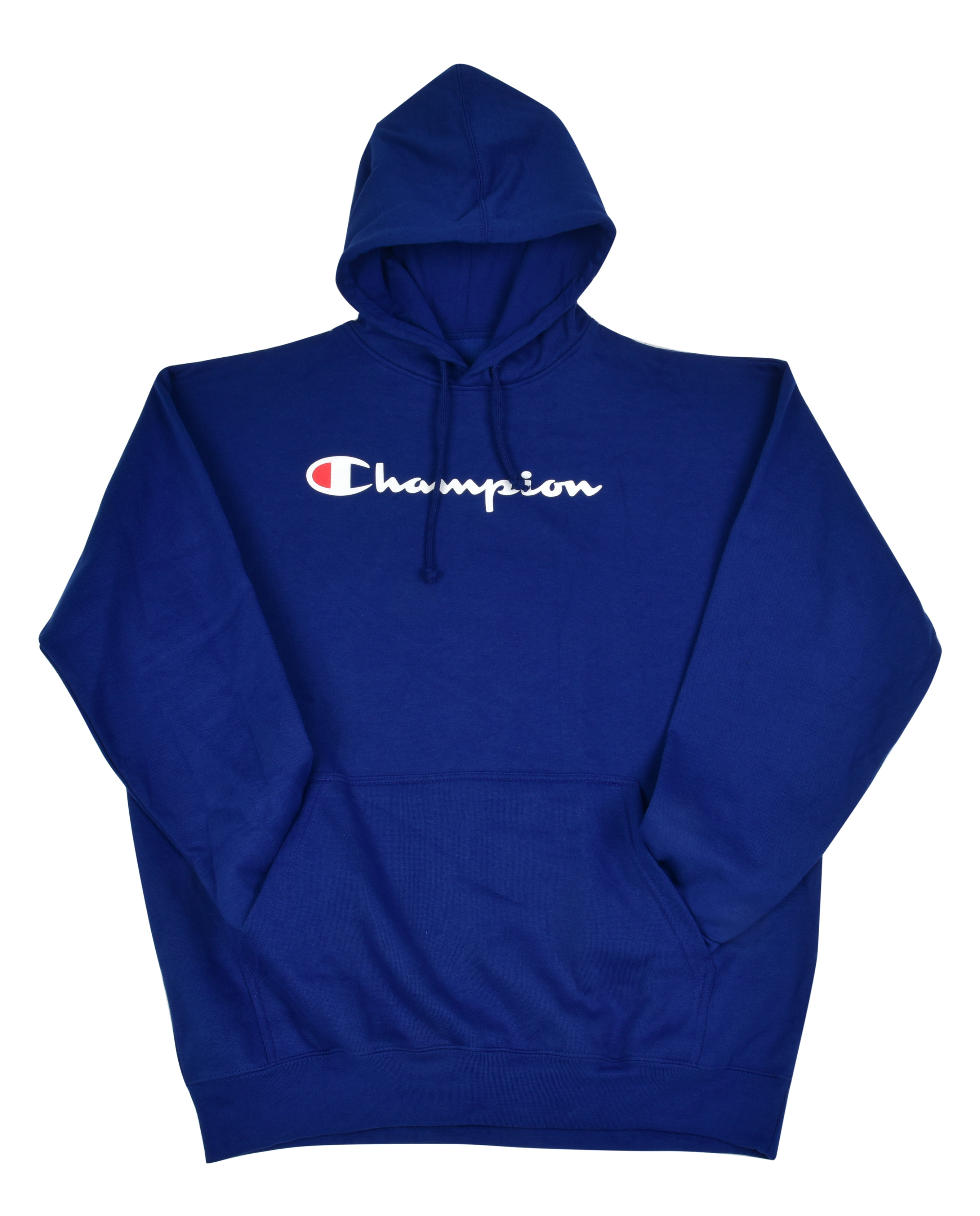 champion script long sleeve mens hoodie