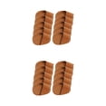 thumbnail image 3 of Destyer Golf Head Covers PU Portable Protector Travel Golf Athlete for Training Brown Small 10 Pcs 2Set, 3 of 6