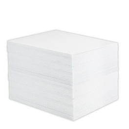 Mat Board Center, Pack of 10 11x14 1/8 White Foam Core Backing Boards