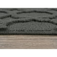thumbnail image 5 of Garland Rug Garden Trellis Polypropylene Cinder Gray Indoor/Outdoor Area Rug, 7' x 10', 5 of 7