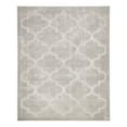 thumbnail image 3 of Unique Loom Trellis Shag Collection Area Rug - Traditional (8' x 10' Rectangle Gray), 3 of 10