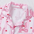 thumbnail image 6 of WCJM Orange Pajamas Women Set Women's Button Thin Soft Short Sleeve Shorts Set Two-Piece Set Women's Shorts Suit, 6 of 6