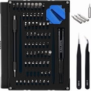 71 in 1 with 64 Bits Precision screwdriver Set,Electronics Magnetic Repair Tool Kit For Computer Repair Tool Kit With Extension Rod,For Laptop,Phone,Watch,Computer,Switch,Glasses Etc