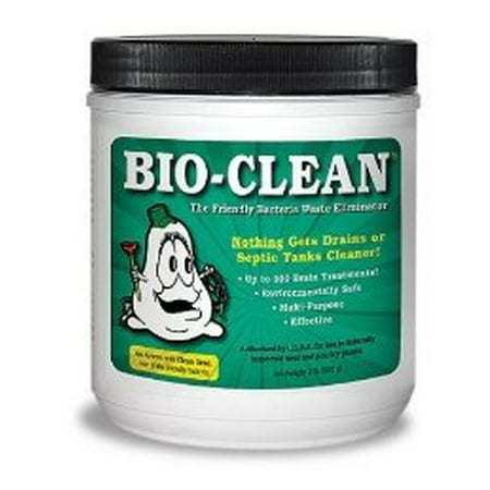 Bio-clean Bacteria Waste Eleminator - Environment Safe for Septic Tank (Best Septic Safe Drain Cleaner)