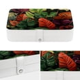 thumbnail image 4 of Plant Travel Jewelry Box Display Case with Removable Compartment - Portable PU Leather Organizer, 4 of 6