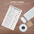 thumbnail image 3 of Rv Checklist Note Boar Plastic Rv Checklist Memo Portable Rv Checklist Notepad Reutilizable Checklist Note Pad Notebook Para El Hogar Cocina Viajar Rv Camping Cateissary EL014279-03, 3 of 5