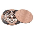 thumbnail image 3 of Graflsoa Mahogany Sound Hole Cover for 10cm Folk Guitars - Feedback Reducer & Decorative Protector with Removable Back Plate, 3 of 6