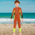 thumbnail image 1 of Traje de neopreno para niños Shamjiam M naranja 2.5 mm, 1 of 9