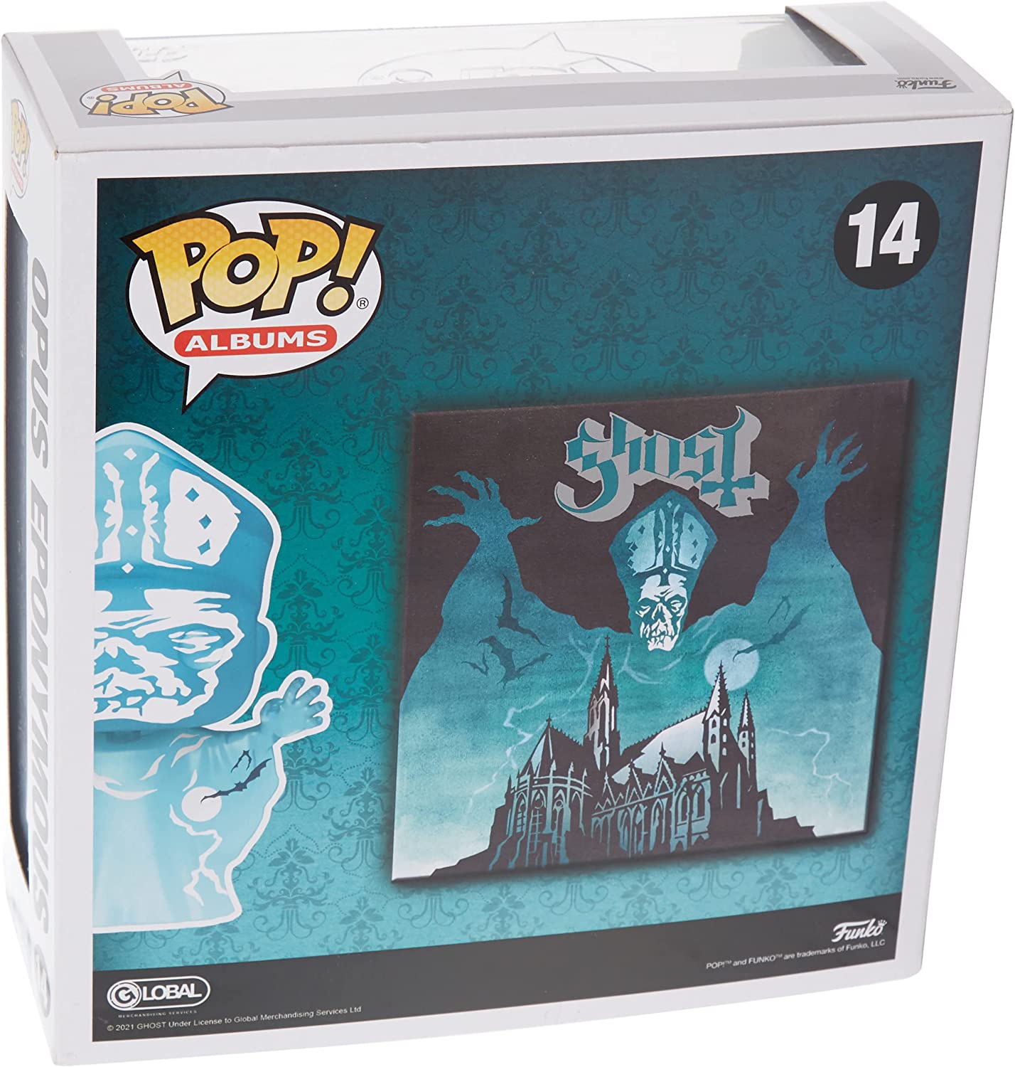 Funko Pop! Rock Albums: Ghost - Opus Eponymous Album Figure with Case