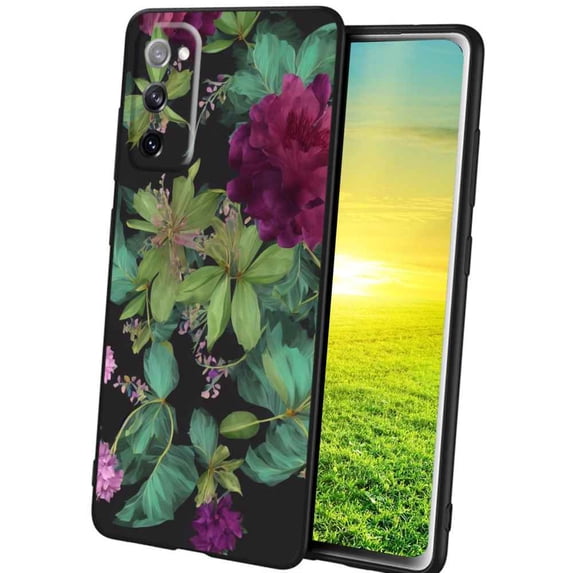 Compatible with Samsung Galaxy A02S(US Model) Phone Case, Floral-264 Case Silicone Protective for Teen Girl Boy Case for Samsung Galaxy A02S(US Model)