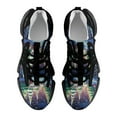 thumbnail image 6 of 2024 Snowman Christmas Tree Elk Women Or Men Lace Up Flat Sneakers Female Mesh Walking Footwear, 6 of 8