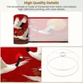 thumbnail image 4 of Linen Drum Lampshades Red Sky Elegant Cranes Traditional Wildlife Oriental 13"x13"x10" Light Shade for Table Lamps Floor Lamp Shades Lampshade Replacement Assembly Required, 4 of 8