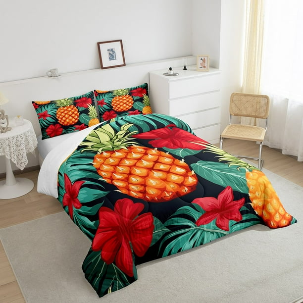 Pineapple comforter discount