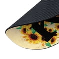 thumbnail image 3 of WIRESTER 7.88 in Round Mouse Pad with Non-Slip Rubber Base for Computers, Laptop, Office & Home - Sunflower Vintage K, 3 of 5