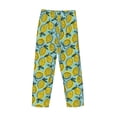 thumbnail image 4 of Kdxio Lemon Print Men's Sleep Pajama Pant Lounge Pants with Pockets, 4 of 8