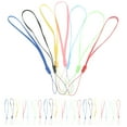 thumbnail image 1 of 50 correas de muñeca coloridas para llaves, llaveros, tarjetas de identificación y nombres (colores variados), 1 of 5