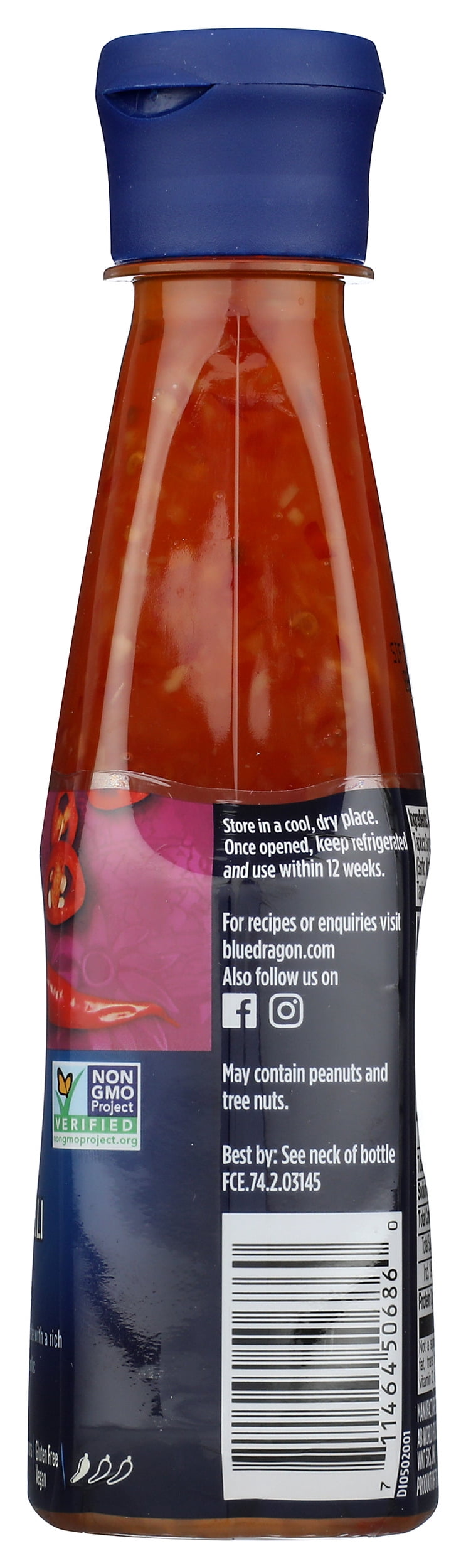Pack of 6, Blue Dragon Thai Sweet Chili Sauce, 10.5 fl oz