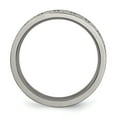thumbnail image 2 of Titanium 6mm Trinity Symbol Wedding Band Ring Designed Religious Celtic Man Claddagh  For Dad Mens  For Him, 2 of 11