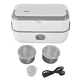 thumbnail image 1 of Self-cooking Electric Lunch Box, Portable Leak-proof Design, 3-in-1 Power Compatibility, Fast Heating Food Warmer, For Office, Home, And Car Use, 1 of 5