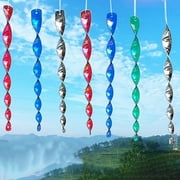 Bird Repellent windmill Bird Deterrent Wind Spinner Reflective Spiral Rod Device 1pcs