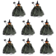 thumbnail image 1 of Decoraciones Halloween Colgantes Muñecas Calabaza Aterradoras Halloween Accesorios Fantasmas Colgantes para Fiestas en Casa Embrujada (verde), 1 of 4