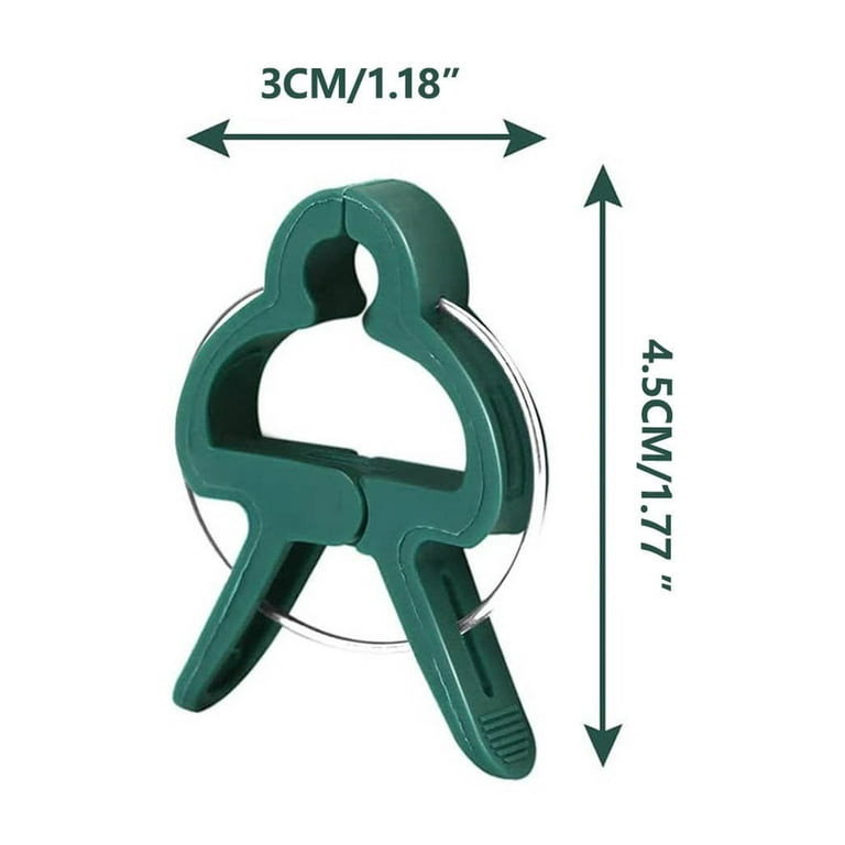 20pc Flower Tomato Vegetable Garden Clips Climbing Plant Support Stake Stem Ties 20pc Flower Tomato Vegetable Garden Clips Climbing Plant Support Stake Stem Ties