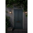 thumbnail image 6 of Avec Marimac Collection Modern Craftsman Black Outdoor Wall Lantern with Gold Accent, 6 of 21