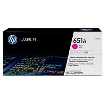 HP 651A Magenta Original LaserJet Toner Cartridge, ~16,000 pages, CE343A