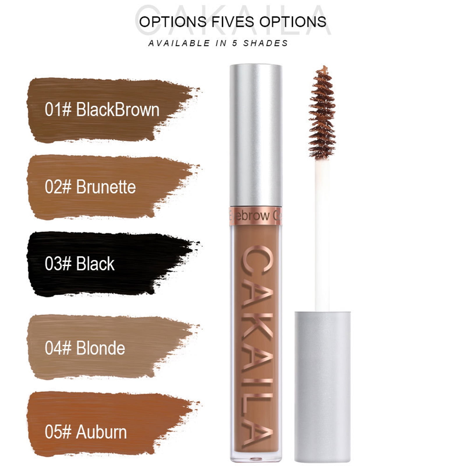 Gwong 3.5ml Eyebrow Gel Natural Waterproof Nonirritating Dry Quickly