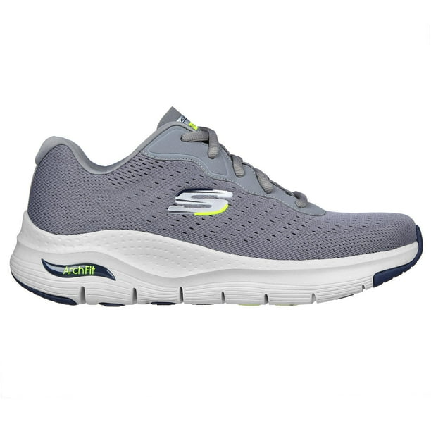 Tenis Hombre SKECHERS Arch Fit Air Cooled Memory Foam gris 29