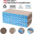 thumbnail image 5 of 5 Packs in 1 Cat Scratch Pad, Cat Scratcher Cardboard,Reversible,Durable Recyclable Cardboard, Premium Scratch, Suitable for Cats to Rest, Grind Claws and Play, 5 of 7
