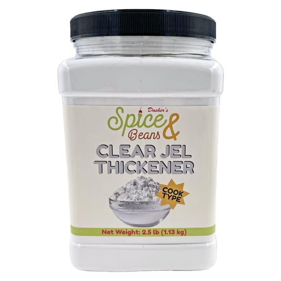 Clear Jel Cook Type Thickener - by Dasher's Spice & Beans - 2.5 lb.
