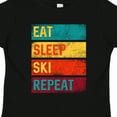 thumbnail image 4 of Inktastic Skiing Eat Sleep Ski Repeat Boys or Girls Toddler T-Shirt, 4 of 5