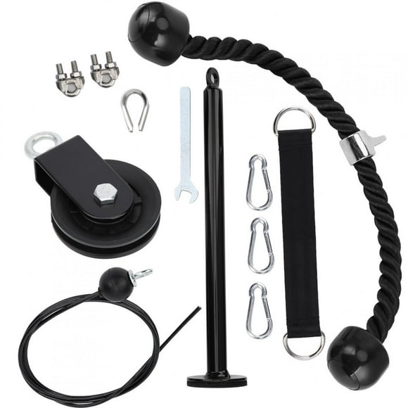 DIY Fitness Equipment,DIY Pulley Rope Domestic Arm Power Exercise Equipment Triceps Training Equipment Best in its Class