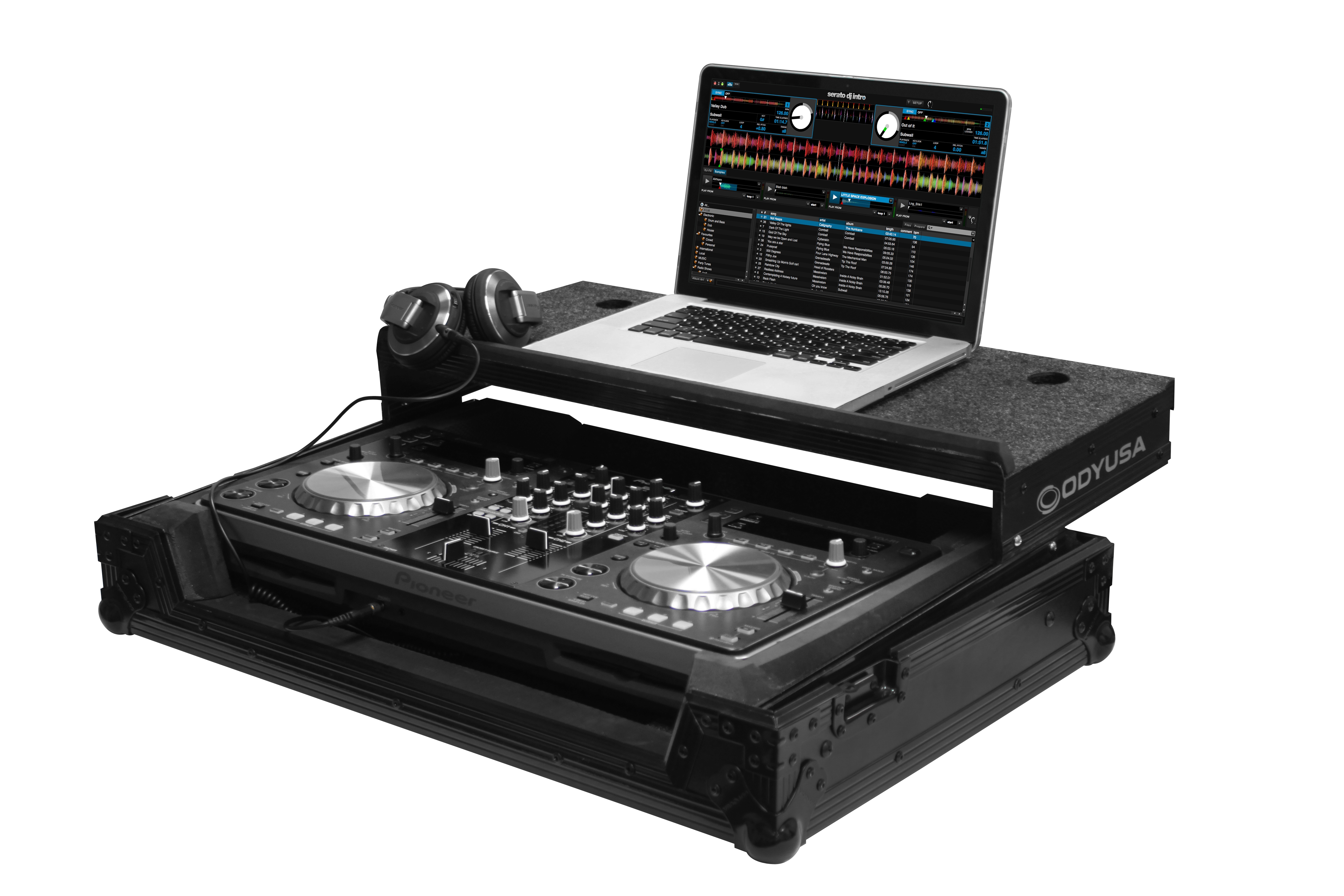Odyssey FZGSPIXDJRR1BL Pioneer XDJRR DJ Controller Case With A