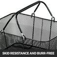 thumbnail image 3 of KFFKFF 12 Pieces Mesh Shopping Basket Metal Shopping Basket with Handles Portable, 3 of 8