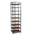 thumbnail image 1 of Homestyles Unité de Rangement Murale en Bois Style Artisan Moderne Marron, 1 of 6
