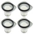 thumbnail image 3 of Filter Vacuum Cleaner Parts Accessory Filters For House Cleaning 4Set Black Plastic Filtering, 3 of 3