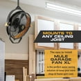 thumbnail image 5 of Open Box Mule 18" Fan XL, Dual Height Ceiling Mounting, Standard 3-Prong Plug, 5 of 12
