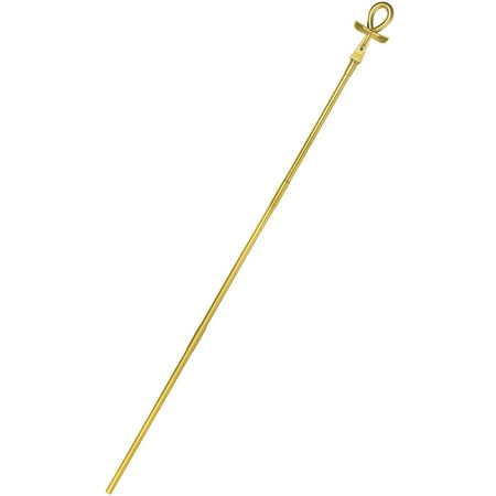 Suit Yourself Gold Egyptian Staff Halloween Costume Accessory for Adults