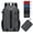 Grey, variant on 25L Packable Hiking Backpack - Lightweight Foldable Backpack Water Resistant Daypack for Outdoor, Camping, Sports (Black)