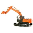 Model Kit Excavator Orange and Black (Challenging Difficulty) Steel