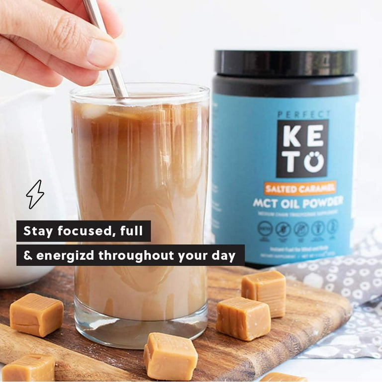 It's Just - MCT Oil Powder C8:C10 (60:40), 70% Fat, Non-Dairy, Keto Coffee