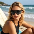 thumbnail image 2 of 1/2Pcs 7.9 Inch Photochromic Cycling Glasses for Men Women, Running Sunglasses UV Protection - Sports Sunglasses for Mountain Bike Riding & Running, 2 of 4