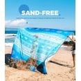 thumbnail image 4 of Manta de playa OCOOPA Diveblues, bohemia, impermeable y resistente a la arena, 4 of 6